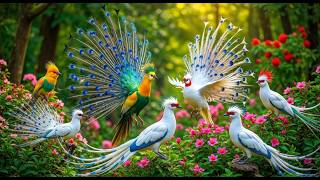Beautiful Parrots of the Amazon 🌿 Dreamy Piano Music 4K | Soft Birdsong for Morning Relaxation screenshot 5