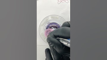 Beautiful Spirograph Design #spirograph #relaxing #asmr #flowers