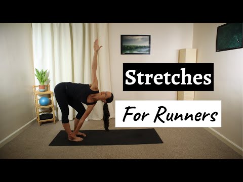 Stretch Routine For Runners - Flexibility and Cooldown Pilates in 10 Min