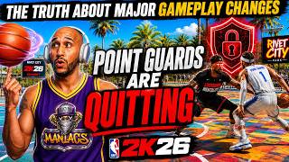 The TRUTH about MAJOR GAMEPLAY CHANGES | NBA 2K26 NEWS UPDATE