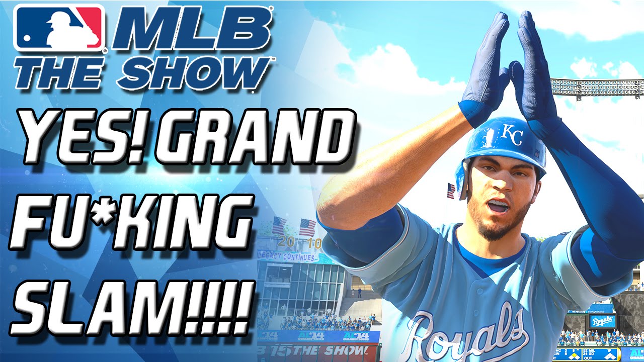 MLB 15 THE SHOW - FU*KING MOONSHOT! FIRST GRAND SLAM! THRILLER!
