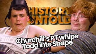 Todd Gets Fit with Churchill's Personal Trainer | History Untold with Kate Dolan ft. Freddie McManus
