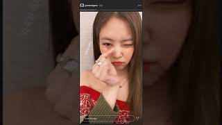 Blackpink Insta story update 2020-10-14 (Rosé, Lisa, Jennie)