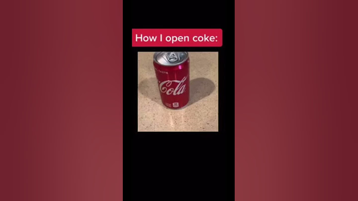 Coca Cola espuma