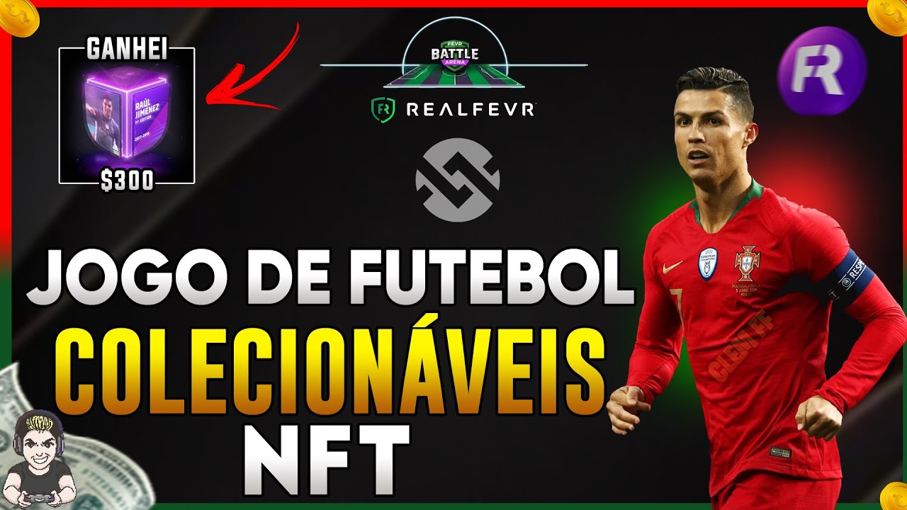 NOVO JOGO DE FUTEBOL GRÁTIS NFT - JOGUE E GANHE DINHEIRO - FREE TO