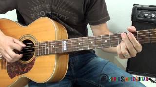 Video thumbnail of "Steve Miller Band - The joker guitar lesson - Tutorial - how to play - Main riff"