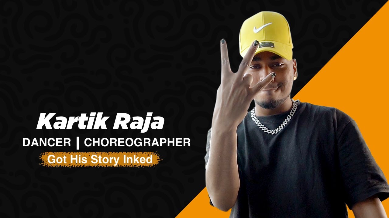 Dance Plus Season 4 Fame Kartik Raja gets his Story Inked | Street ...
