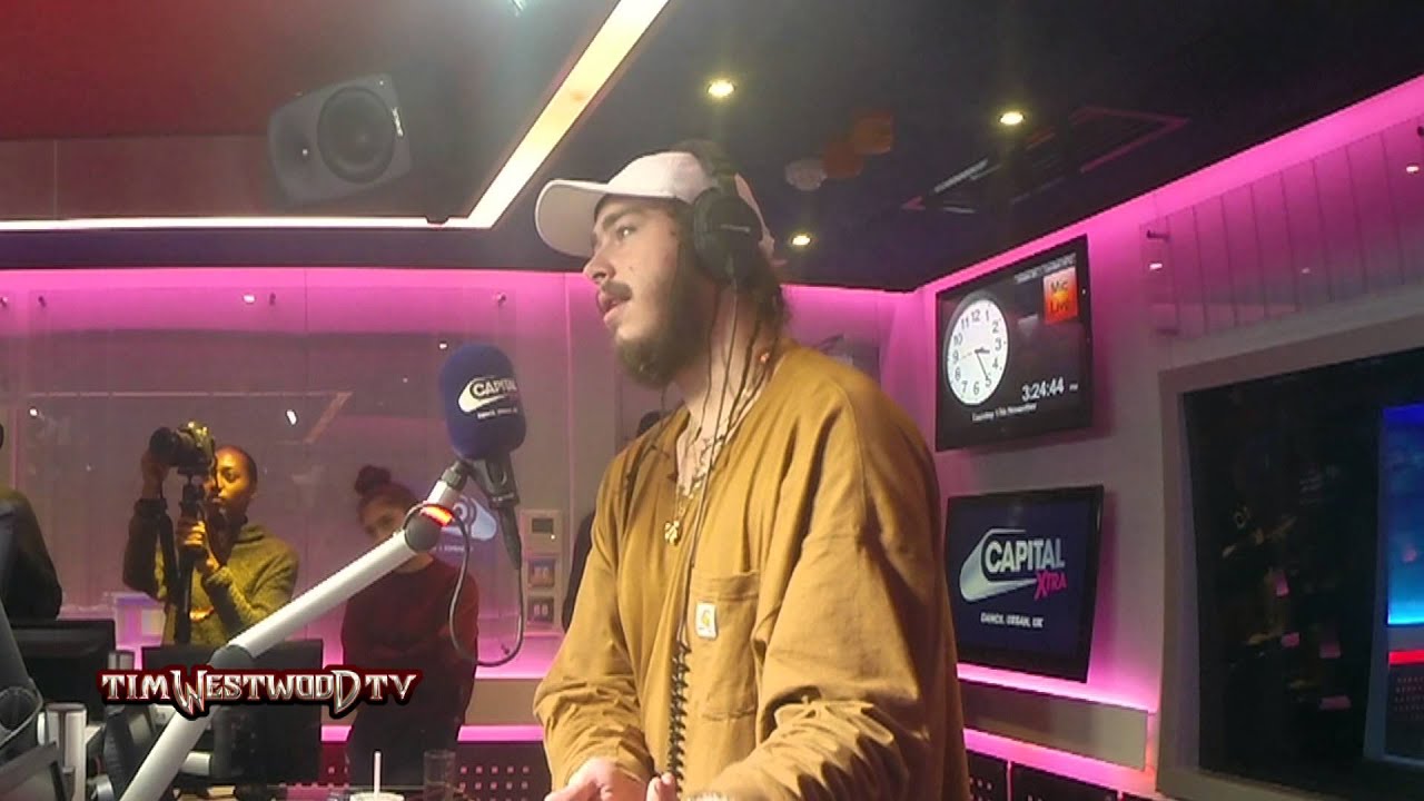Post Malone talks working with Kanye West on new track Fade, Charlamagne interview - Westwood