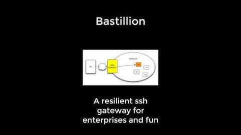 Bastillion - SSH gateway with fine grade permissions