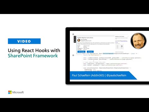 Using React Hooks with SharePoint Framework