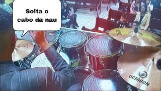 Hino da Harpa Cristã 467 | Solta o cabo da nau | #John Drummer Leiam a descrição chords