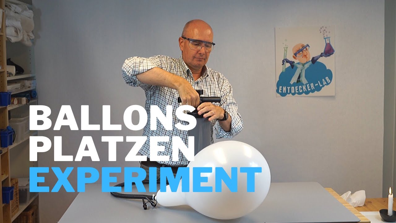 Womit Kann Man Einen Ballon Zum Platzen Bringen Luftballons platzen lassen - Experimente zum Nachmachen - YouTube