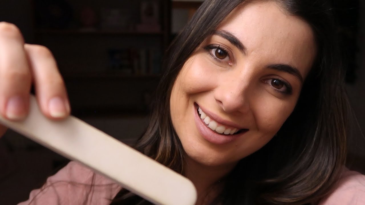 ASMR: MANICURE FOFOQUEIRA E DEBOCHADA