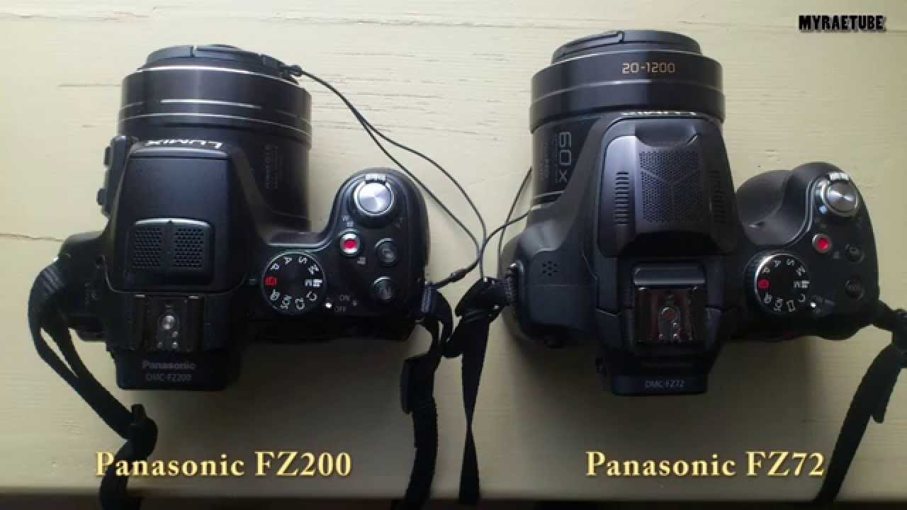 Zoom test Panasonic FZ200 FZ72 - YouTube