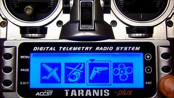 TELEMETRY SET UP FrSky TARANIS PLUS 2.0 vs 2.1