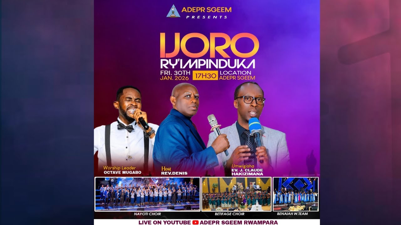 IJORO RY' IMPINDUKA : ADEPR SEGEEM TARIKI  30/01/2026