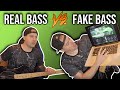 Real bass vs computer bass