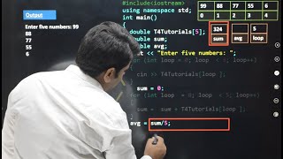 Array Exercise | C++  sum array elements