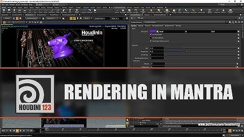 Rendering in Mantra - All you need to know when starting with Mantra