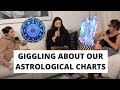 Expert astrologer reads our charts