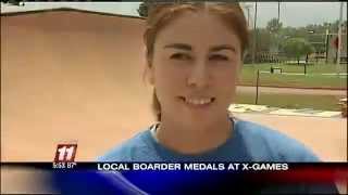Local earns x-game medal (07-17-2012 KKTV)
