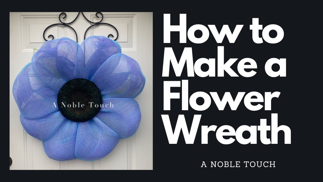 How To Make A Daisy Petal Flower Wreath 21 Deco Mesh Flower DIY how-to-make-a-daisy-petal-flower-wreath-21-deco-mesh-flower-diy