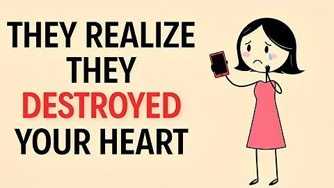 The Avoidant’s Breaking Point — When They Realize They Destroyed Your Heart | #avoidantattachment,
