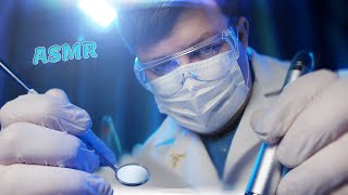 АСМР - Врач стоматолог, осмотр и чистка зубов - ролевая игра ASMR RP