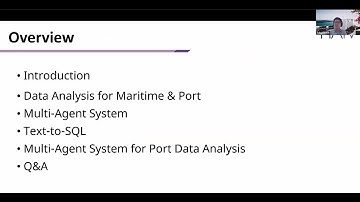 [251017] Tech. Webinar - 멀티에이전트 기반 대화형 항만데이터 자동 분석 시스템(POSTECH 고성안 교수)