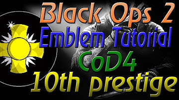 Black Ops 2 Emblem: CoD4 10th Prestige