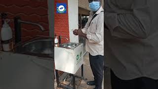 Foot Operated Hand washing Systeminnovation