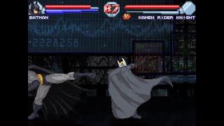 Batman vs Kamen Rider Knight