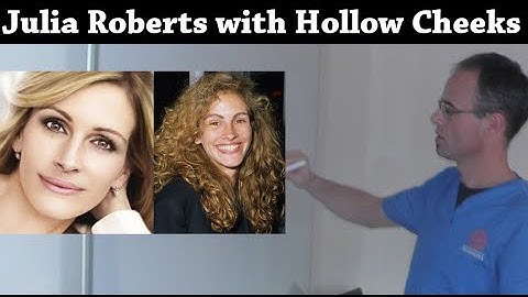 What is Julia Roberts Secret of Beauty? Hollow Cheeks, Wide Smile, Proportionate Face by Dr Mike Mew