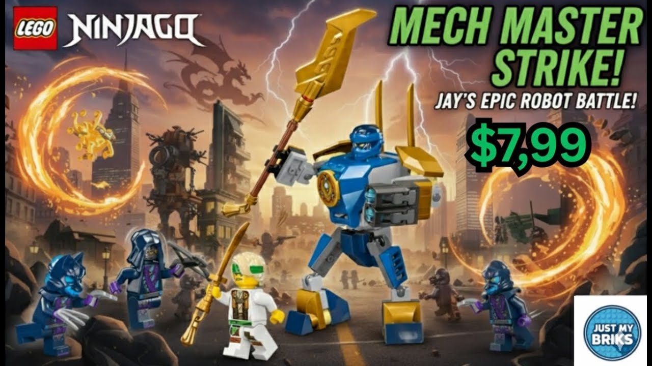 UNBOX & BUILD! LEGO Jay & Lloyd's Dragon Power Mech Battle (71794) - Ninjago Dragons Rising Set