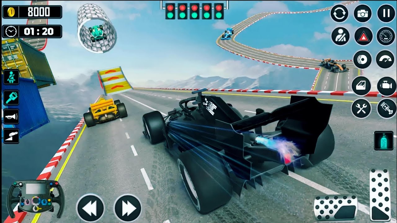 Formula F1 Ramp Car Racing - Car Racing 3D - Android Gameplay - YouTube