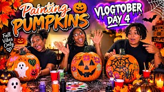 Painting Pumpkins After 5+ Years 🎃Vlogtober Day 4
