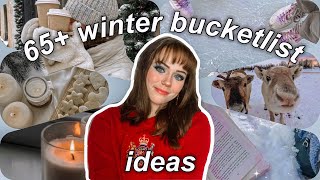 65+ WINTER BUCKETLIST IDEAS FOR 2022 //vlogmas day 5