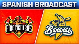 (Español) 2026 Banana Ball World Tour - Firefighters vs Savannah Bananas in Savannah (Game 1)