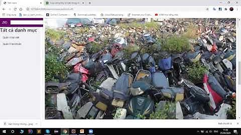 Javaweb: DuongTheNho Website tin tuc lớp java web09