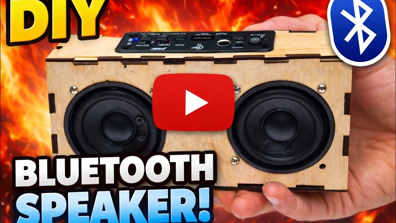 घर पर Bluetooth Speaker कैसे बनाएं | DIY Speaker Project