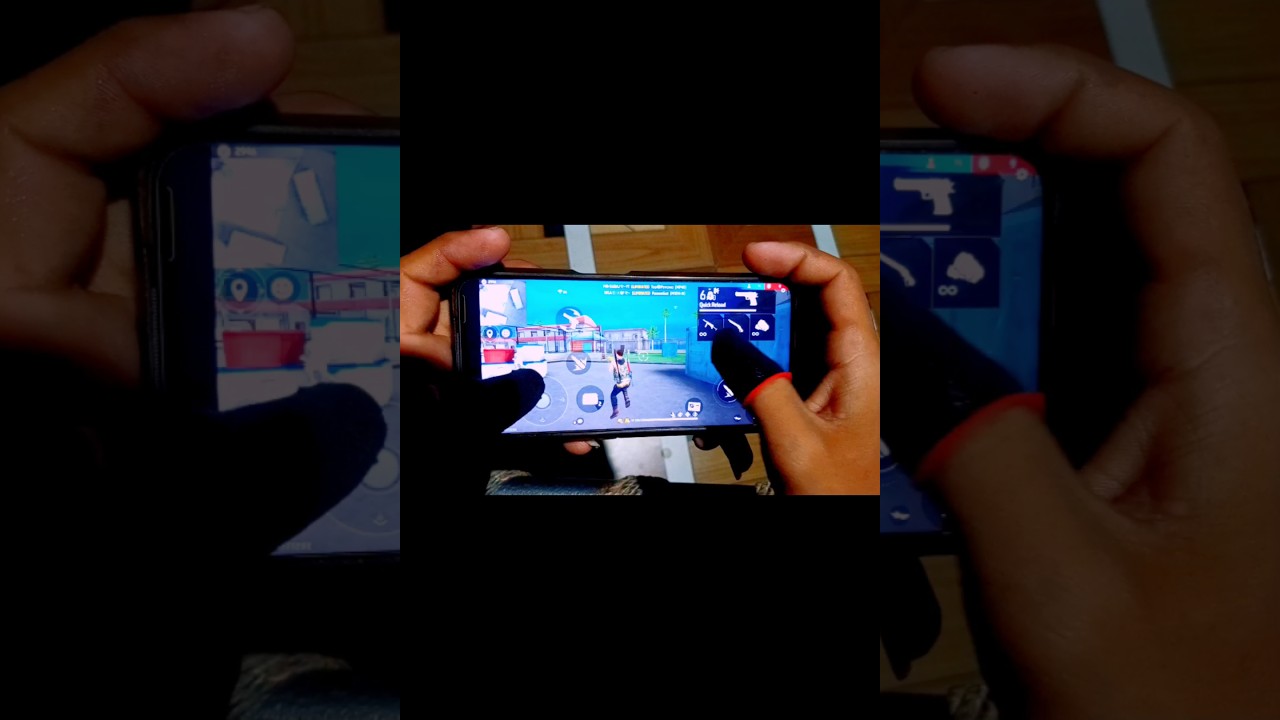 realme 7 free fire handcam 