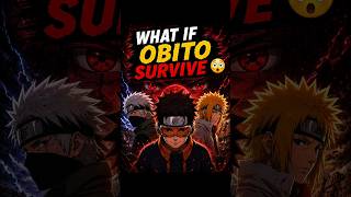 Obito Bach Jata To Kya Hota? 👀 #animefacts #naruto #itachiuchiha