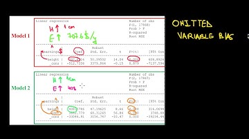 ECONOMETRICS | Omitted Variable Bias | Example | 1