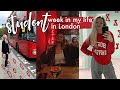 Week in the life of a Student in London - Life at Halls & University - END OF TERM