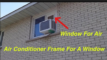 Air Conditioner Frame For A Sliding Window Installation (Part 1)