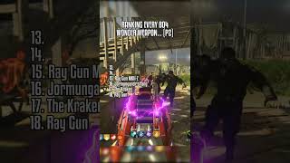 so many to rank.. #fyp #gaming #callofduty #codzombies #cod #blackops