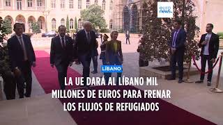 La UE presenta un paquete de ayuda de 1.000 millones de euros para el Líbano en un intento por …