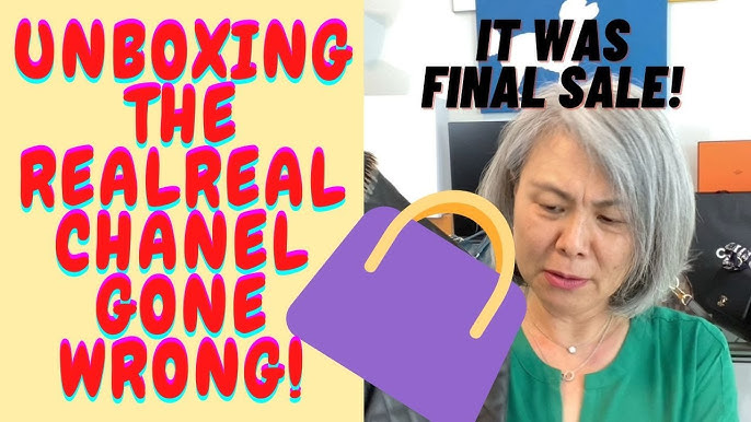 CHANEL UNBOXING, THE REAL REAL REVIEW