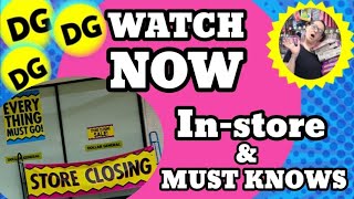 🎉🤦🏻‍♀️‼️STORE CLOSINGS @ DOLLAR GENERAL‼️🤦🏻‍♀️🎉 (3/30/25)