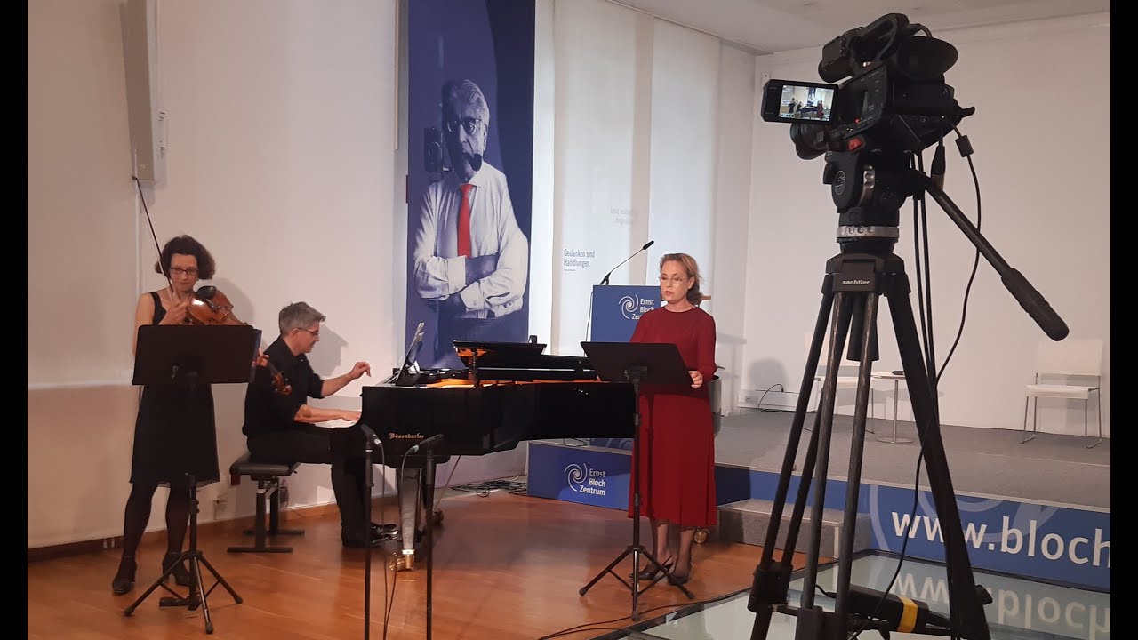 "Konkrete Utopien mit und nach Ernst Bloch" – Symposium mit Kammermusik im Ernst-Bloch-Zentrum